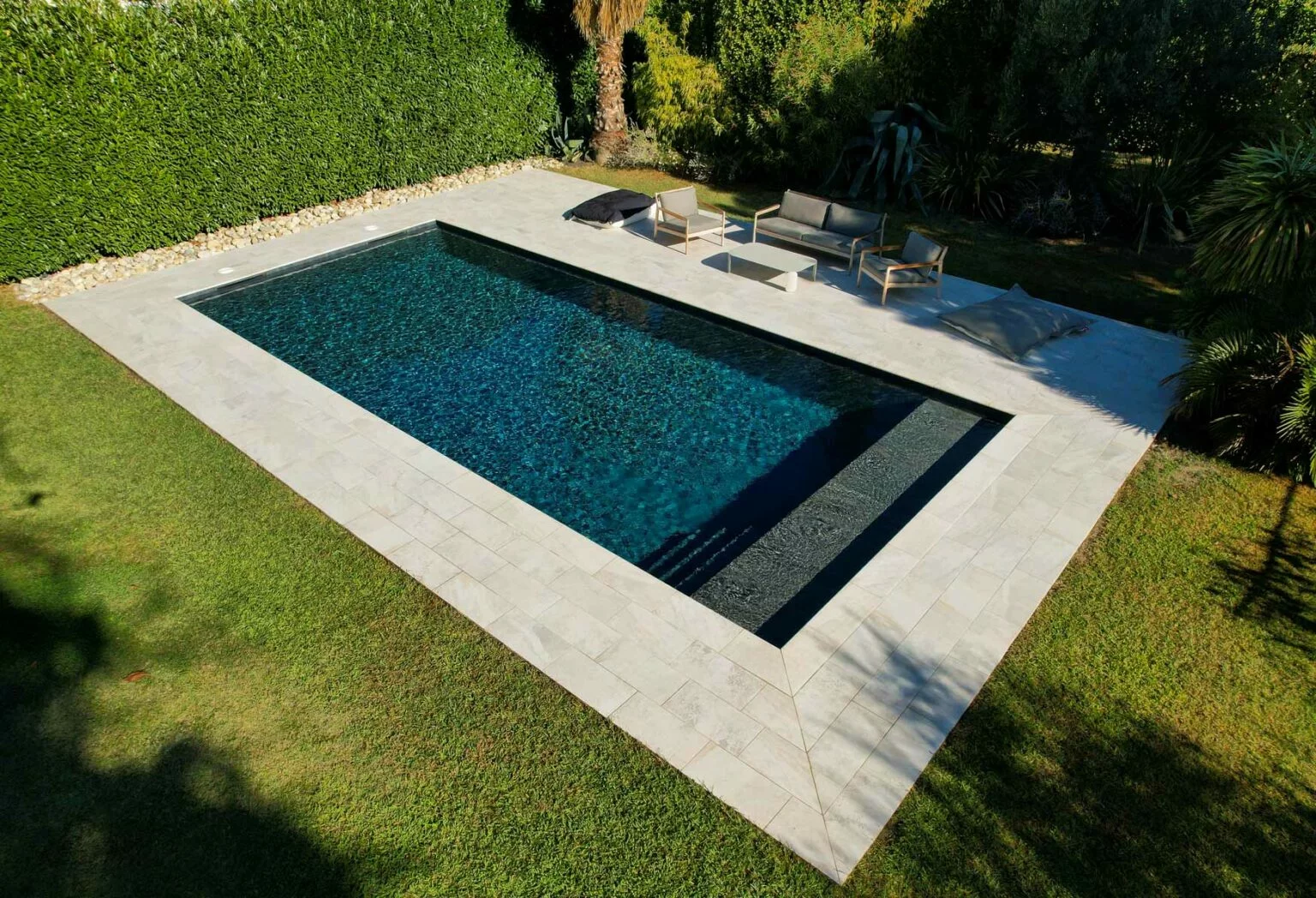 Construction piscine miroir à Gaillac — Lunao Piscine